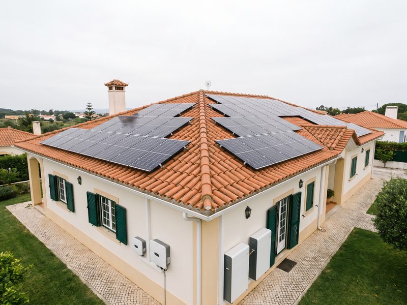 Sistema fotovoltaico com inversor - Grupo Elétrica Multiservices
