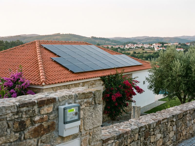 Painéis solares em empresa - Grupo Elétrica Multiservices