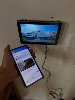 Instalação de Videoporteiro Inteligente com ligação ao telemóvel